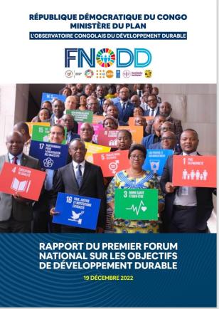 Les participants du Forum National-ODD tenue à Kinshasa