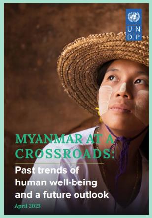 Myanmar at a crossroads publication cover