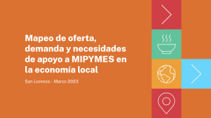 Mapeo de oferta, demanda y necesidades de apoyo a MIPYMES en la economía local