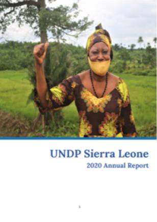 UNDP Sierra Leone 2020 Annual Report Cover 
