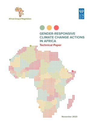 Gender-Responsive Climate Change Actions in Africa