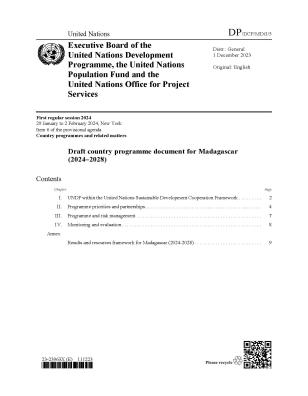Document de programme pays 2024-2028