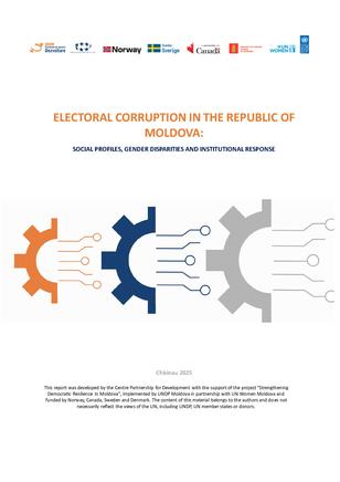 Electoral corruption in the Republic of Moldova: Social profiles, gender disparities and institutional response 