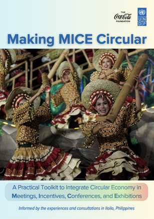 Cover of Making MICE Circular with colorful traditional dancers in a row