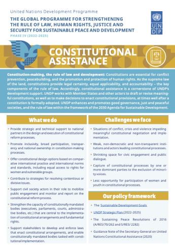 Constitutional assistance ROLHR 2-pager