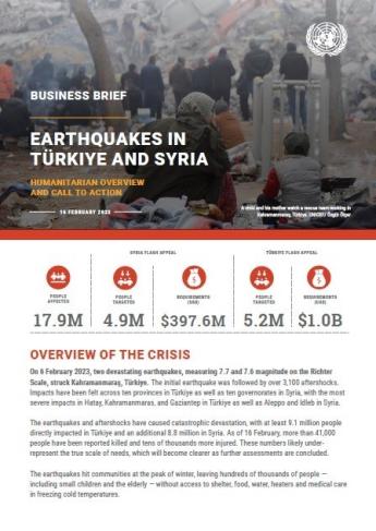 Business Guide Turkiye and Syria Easthquakes