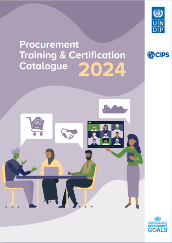 UNDP Procurement Training 2024 Course Catalogue