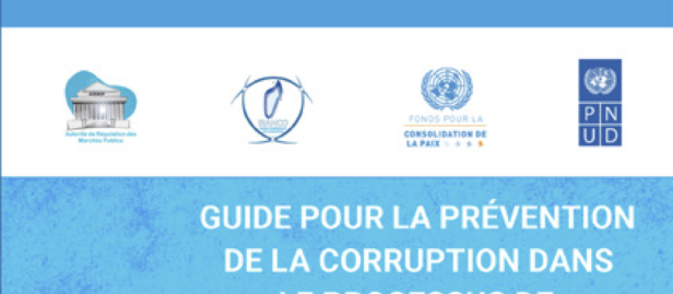 Guide pour la prévention de la corruption dans le processus de passation des marchés publics