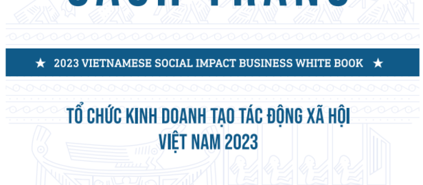 Cover page titled SÁCH TRẮNG with blue banner and logos at the top, Vietnamese subtitle.