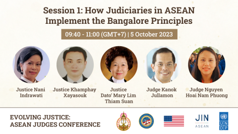Judges Conference in Bangkok Session I